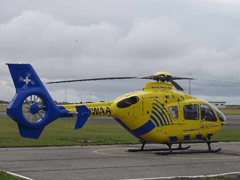 North West Air Ambulance at Blackpool Airport