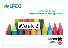 Home Learning Resources for Parents - English and Literacy - Week 2