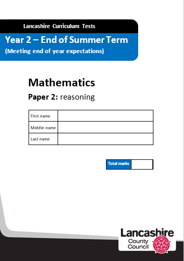 Lancashire Mathematics Assessment Tests - Key Stage 1 - Summer Term (PBL708)