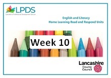 Home Learning Resources for Parents - English and Literacy - Week 10