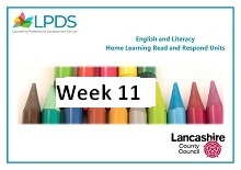 Home Learning Resources for Parents - English and Literacy - Week 11