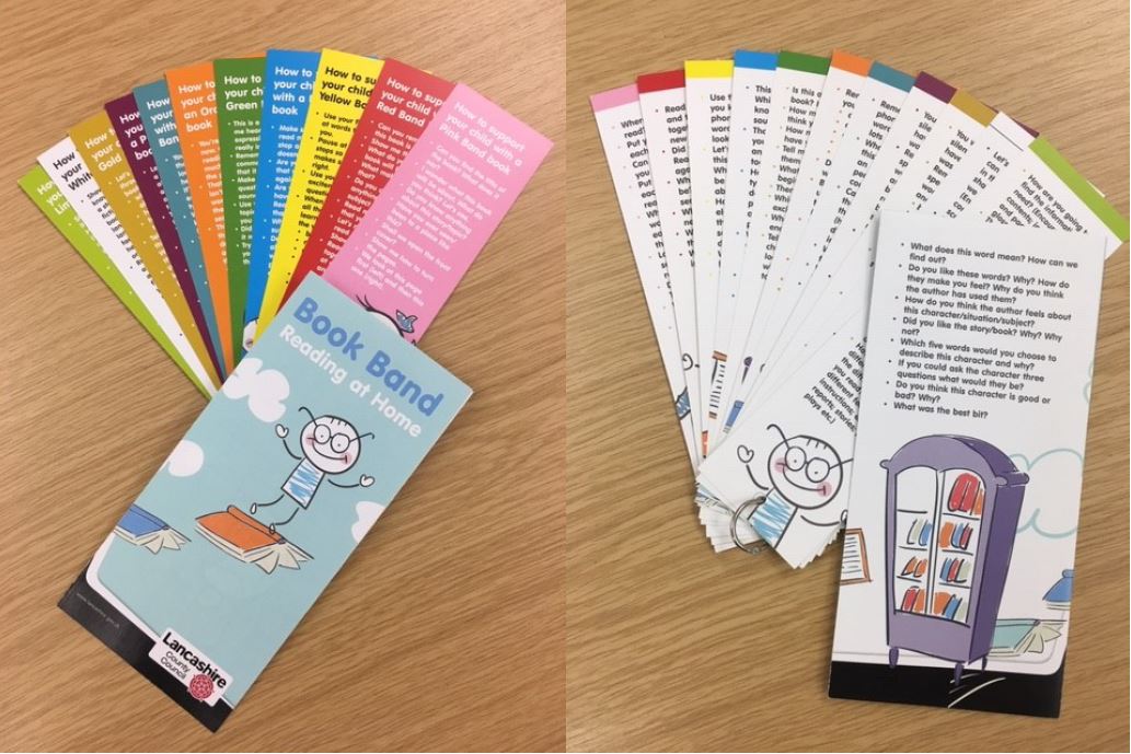 Book Band Bookmarks for Reading at Home (PBL989)