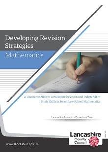 Developing Revision and Study Skills in Mathematics Pack