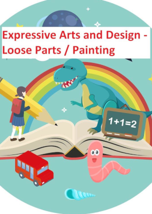 EYFS: Expressive Arts and Design - Loose Parts / Painting (PBL556)