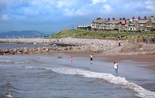 Beach in Lancashire