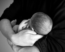 Picture of a baby in arms