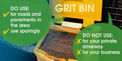 Grit bin