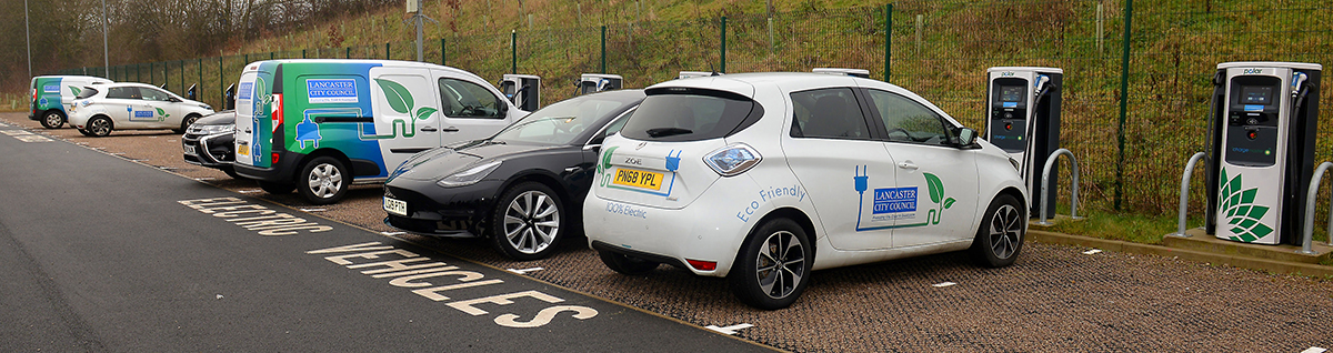 Lancaster Park and Ride charging points