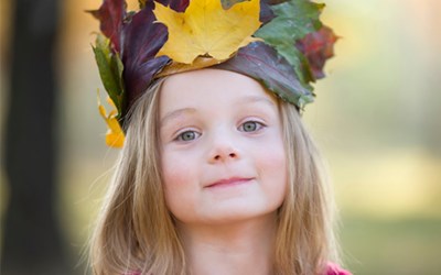 Make a leaf crown