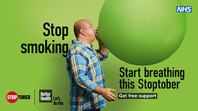 Stop smoking - start breathing with this Stoptober, get free support