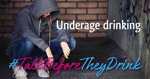 Underage drinking - talk before they drink