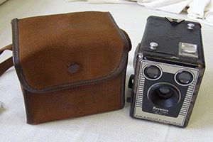 Loan box example - brownie camera and case