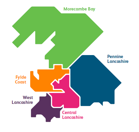 ICS localities map