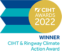 CIHT Awards 2022 - Winner - CIHT & Ringway Climate Action Award