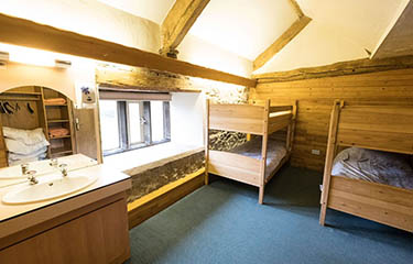 Borwick Hall bedroom