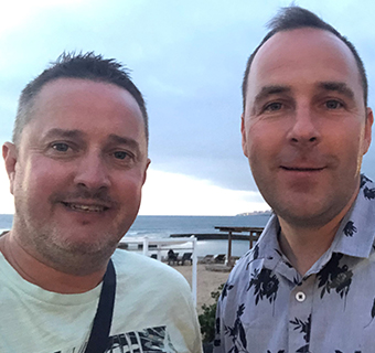 Stuart and Paul