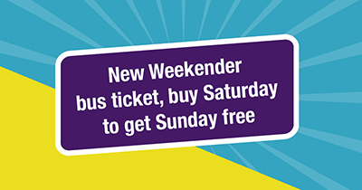 Reduced weekend fares