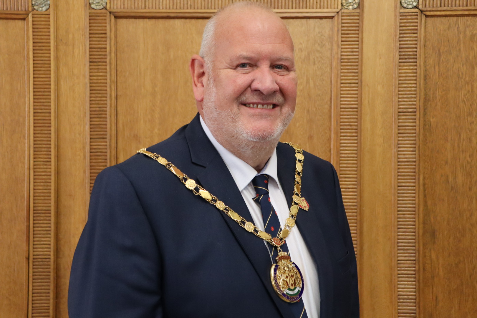 Chairman of Lancashire County Council - Alan Cullens