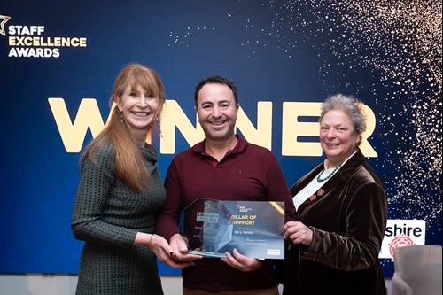 Photo of Angie Ridgwell, Gary Jones and Cosima Towneley
