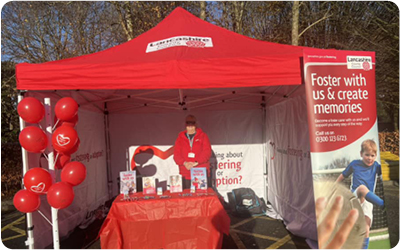 Chorley and West Lancashire stall