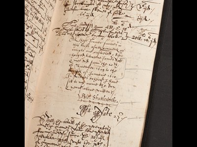 1600s acocunt book