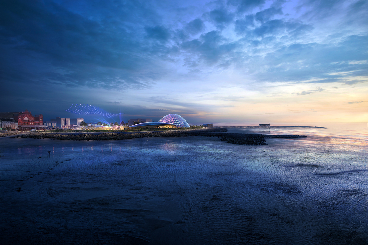 Eden Project - artists impression