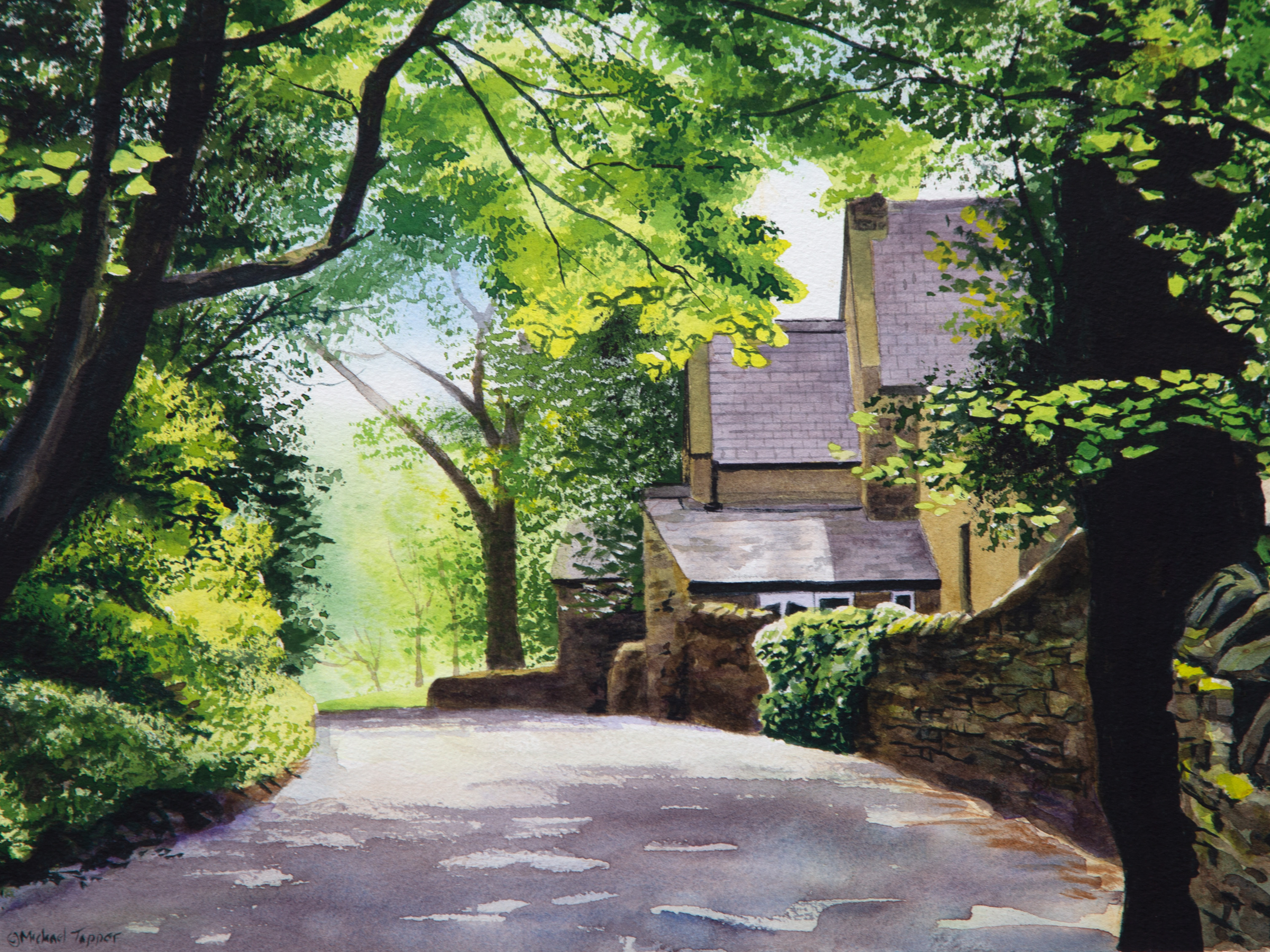Rivington Lane, Horwich by Michael Tapper