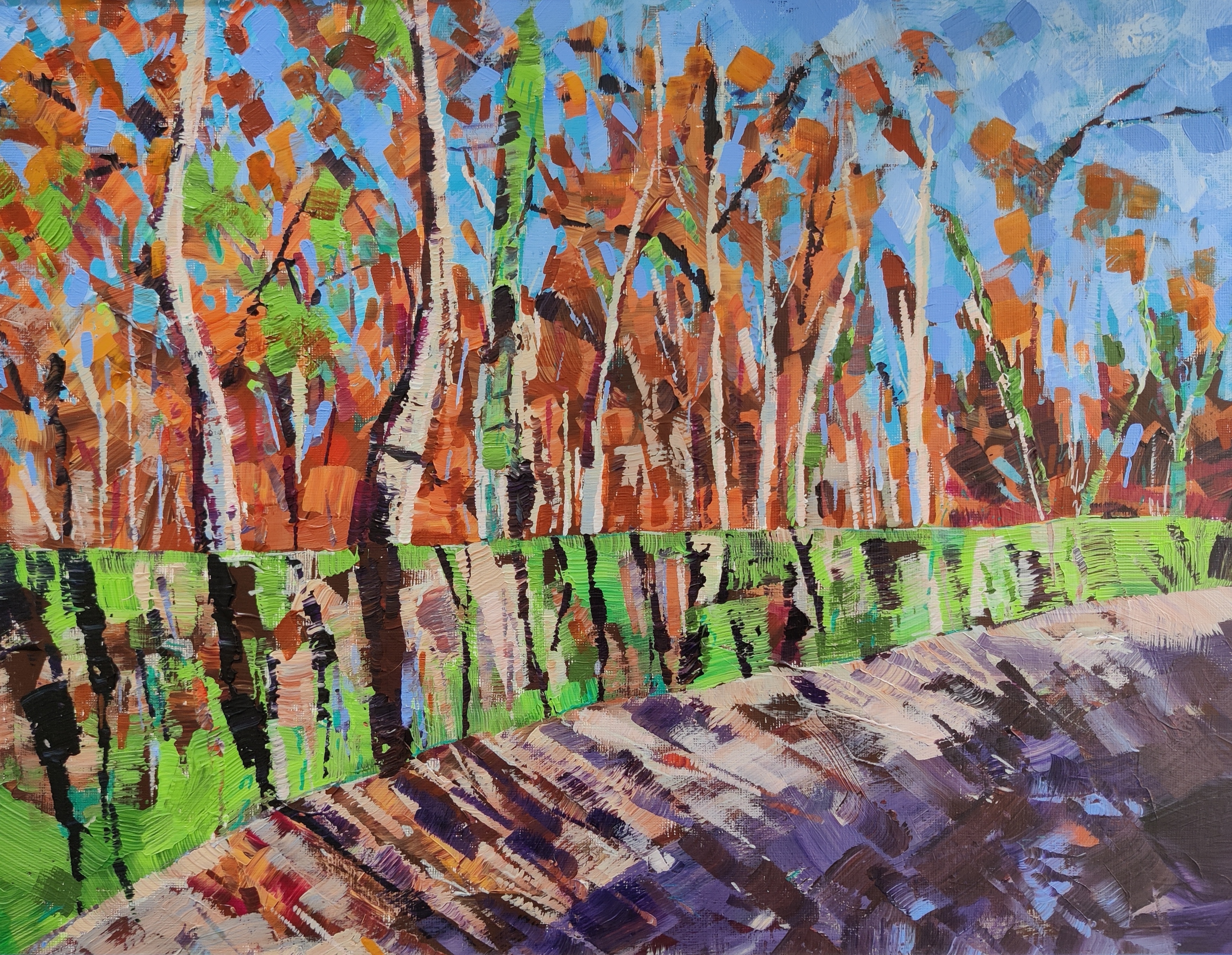 Mossy wall at Brinscall by Julia Preston