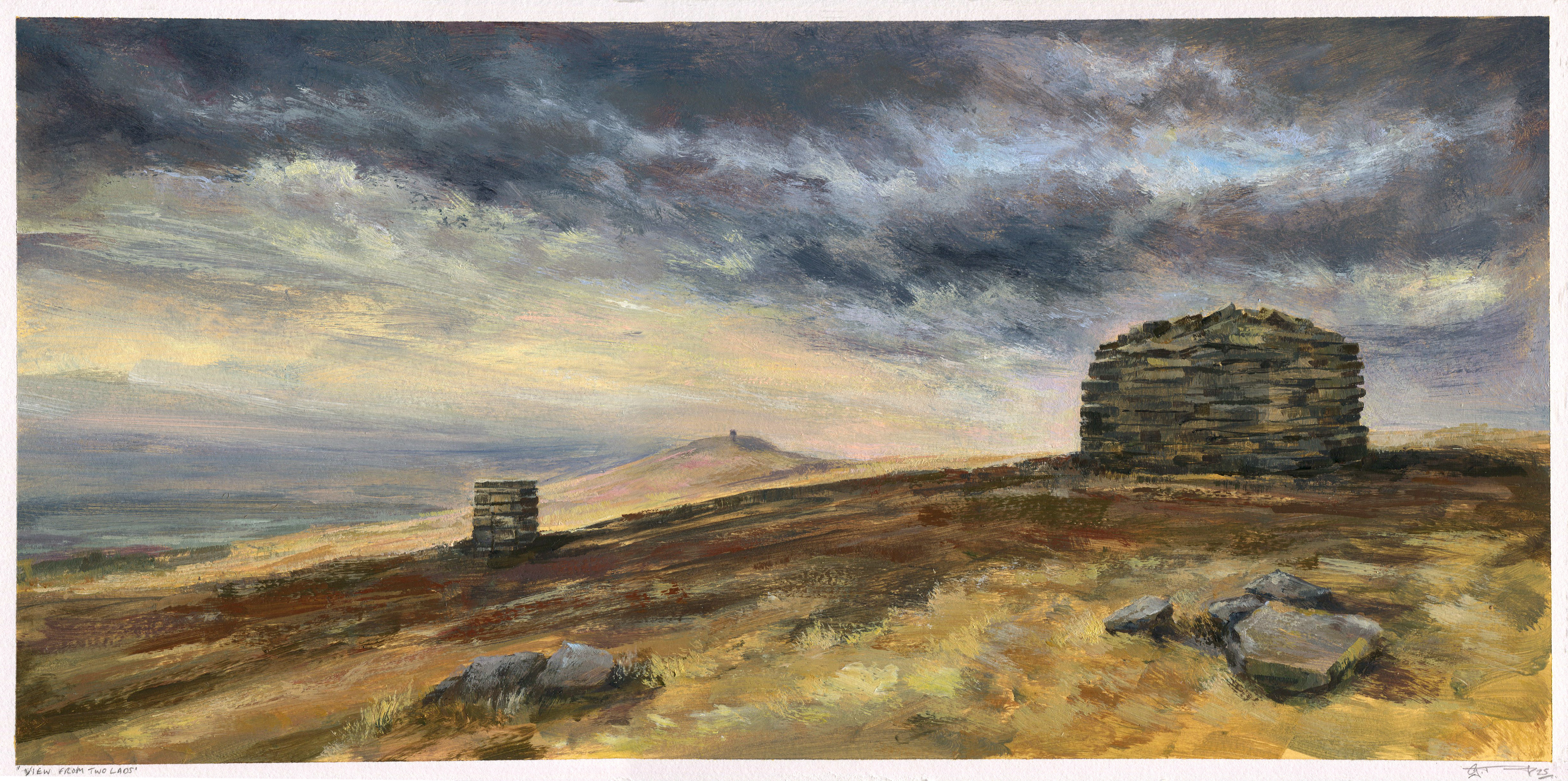 View from Two Lads by Gary Tennant