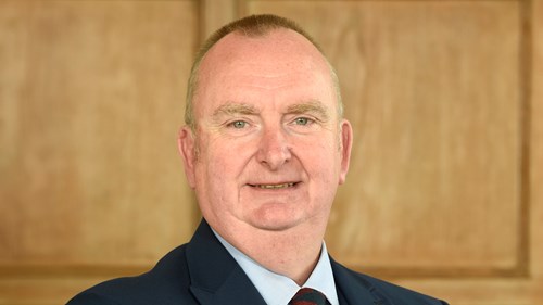 Photograph of county councillor Alf Clempson