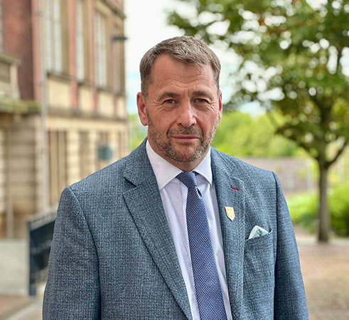 County Councillor Stephen Atkinson