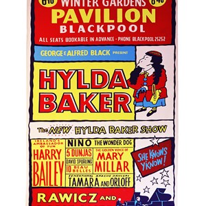 Hylda Baker Poster